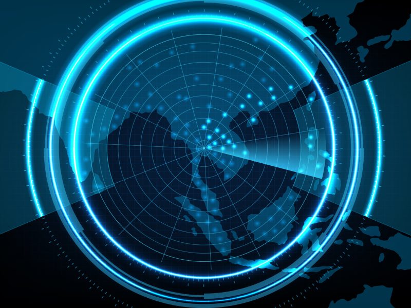 abstract background of futuristic technology Thailand in south east asia with scan interface hud asia pacific maps